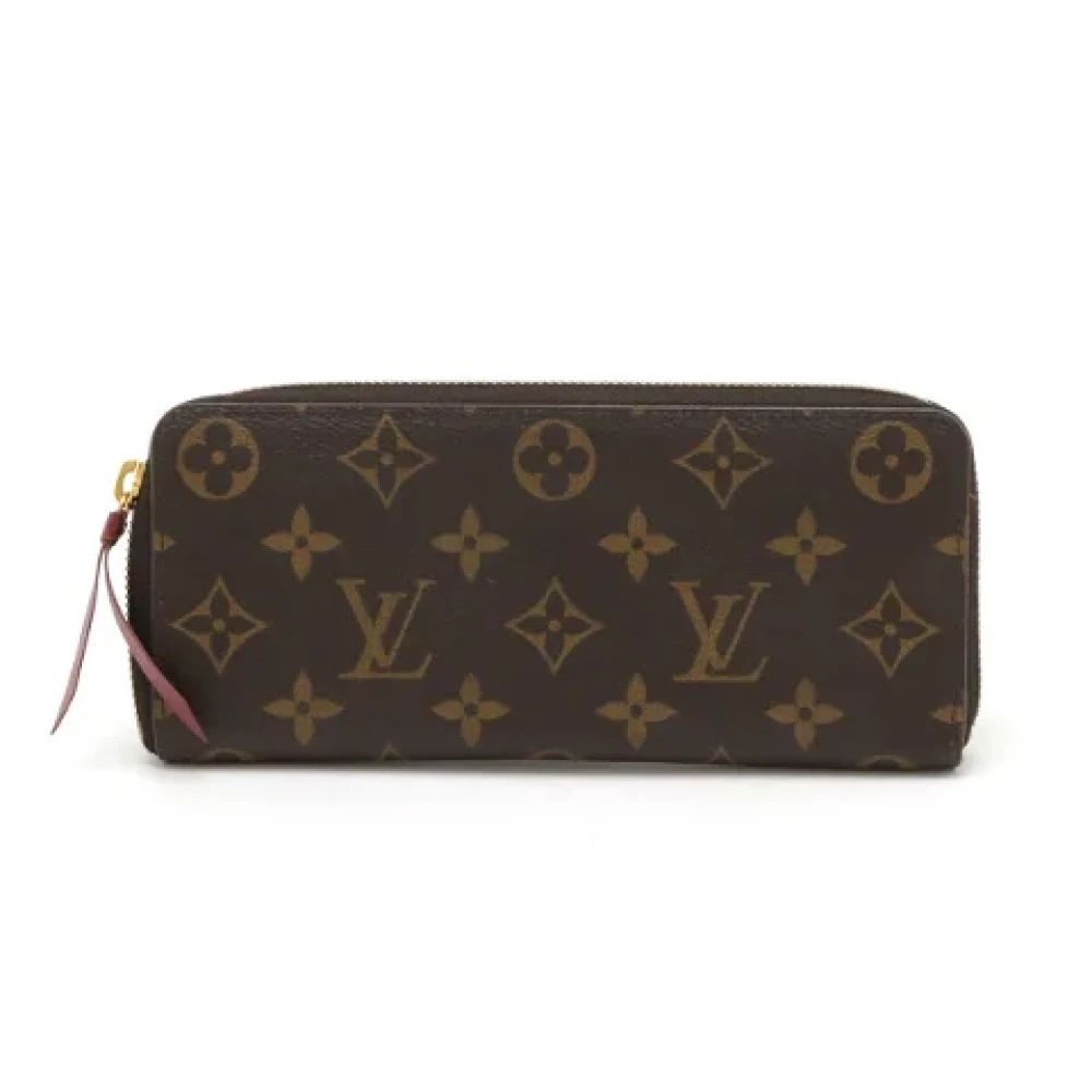 Louis Vuitton Vintage Pre-owned Canvas wallets Brown Dames
