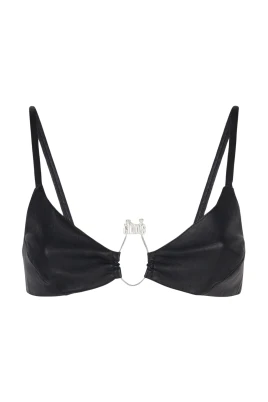 Hoop Logo-plaque Läder Bralette