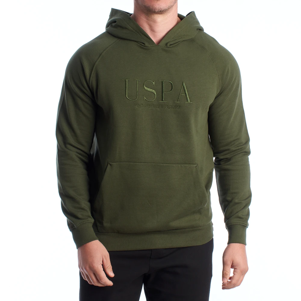 U.s. Polo Assn. Men's Green Hoodies - Hoodies - Xl - Sweatshirts & Hoodies