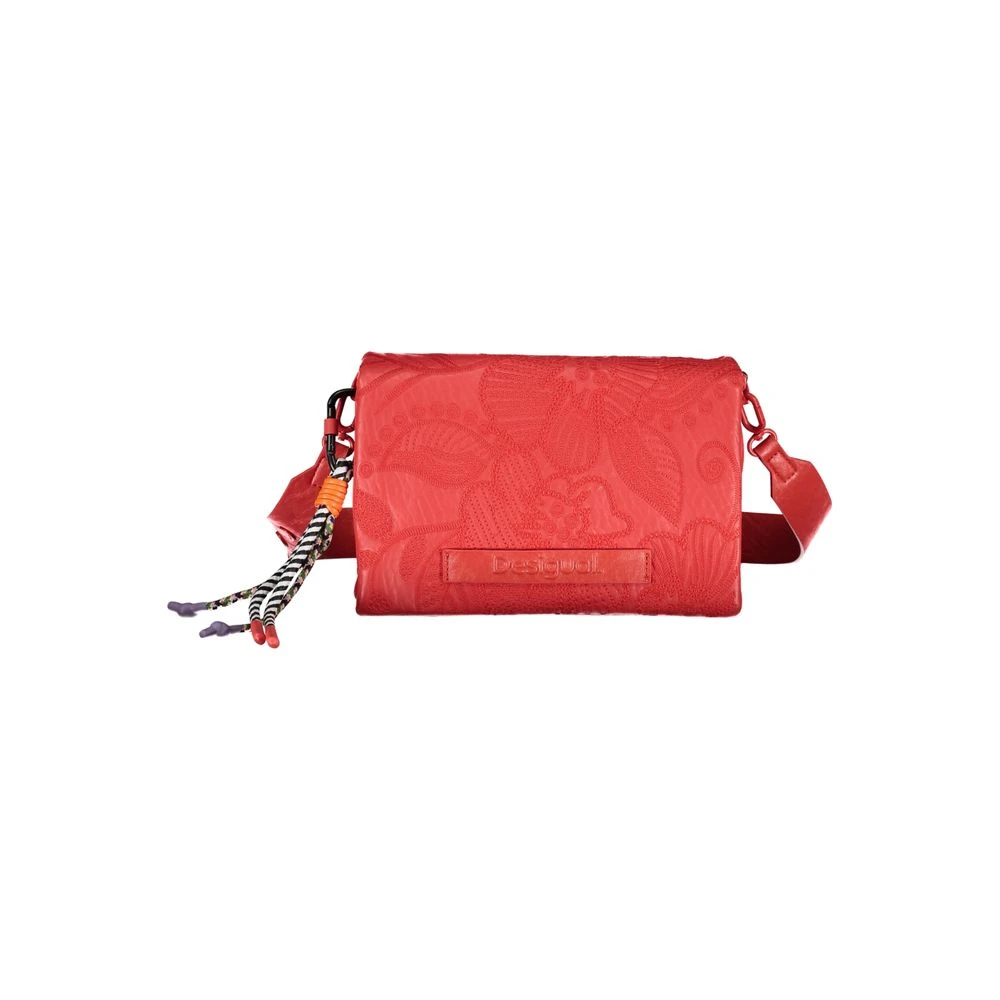 Desigual Stijlvolle Handtas met Verstelbare Band Red Dames