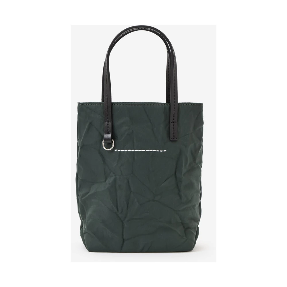 MM6 Maison Margiela Stijlvolle leren tas voor vrouwen Green Dames