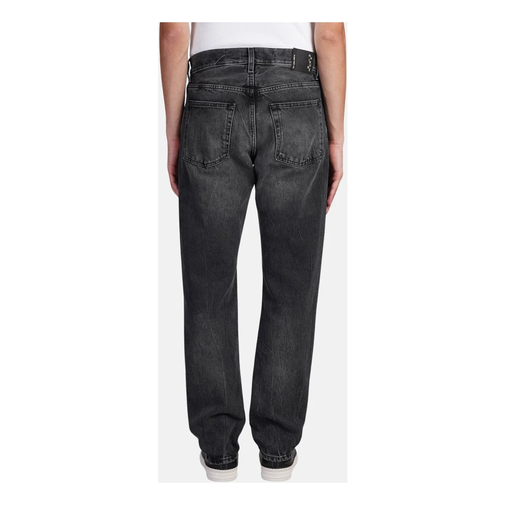 Haikure Slim Spider Black Jeans Black Heren