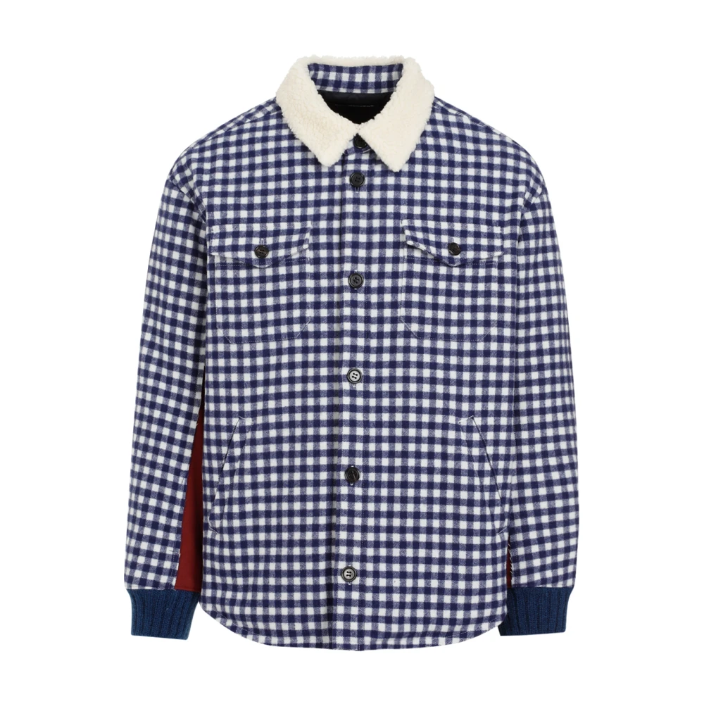 Undercover Blue Bomber Jackets, Male, 2XL, Uc2c4202 Bomber Jacket