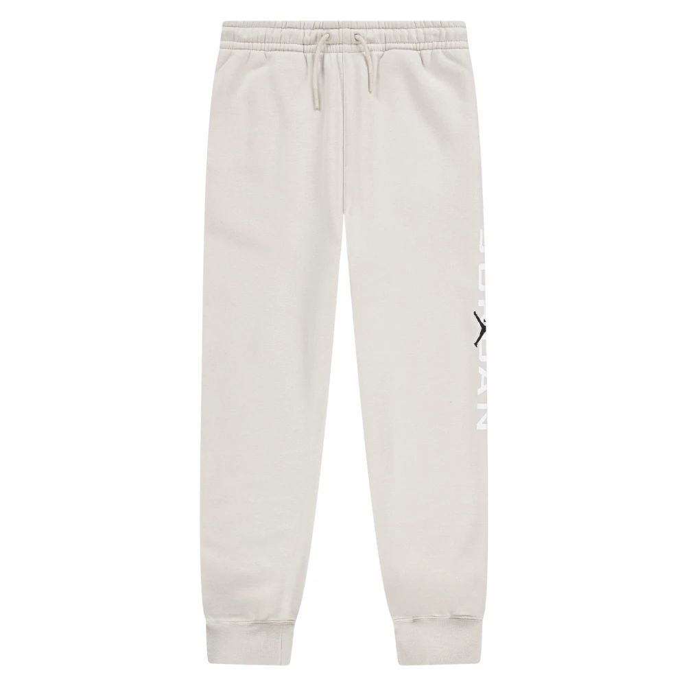 Jordan Boys Beige Sweatpants, 12 Y, Mj Stretch Hbr Fleece Joggers