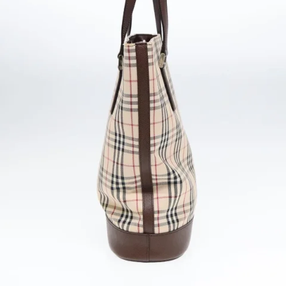 Burberry Vintage Pre-owned Canvas totes Beige Dames