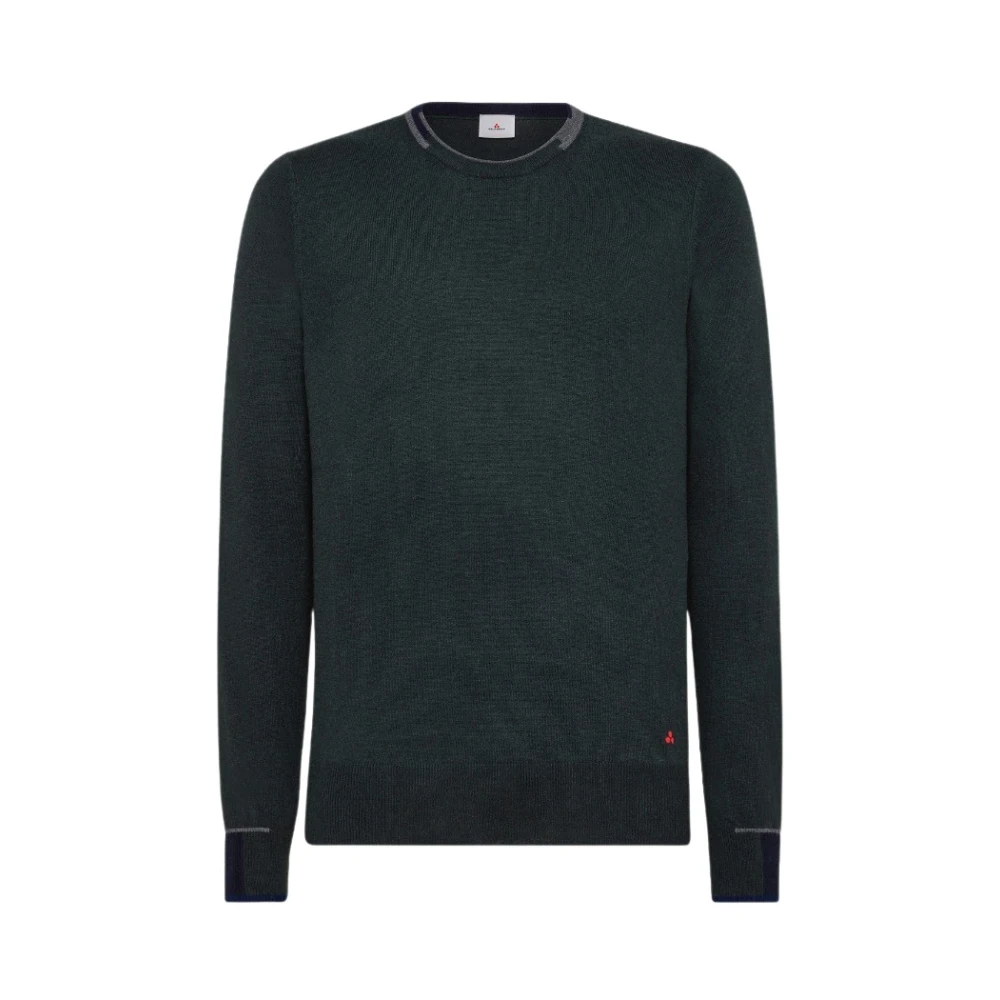 Peuterey Marlon Sweater Stijlvol en Comfortabel Heren Sweatshirt van Wolmix Green Heren