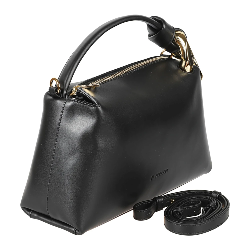 JW Anderson Stijlvolle Corner Tas voor jou Black Dames