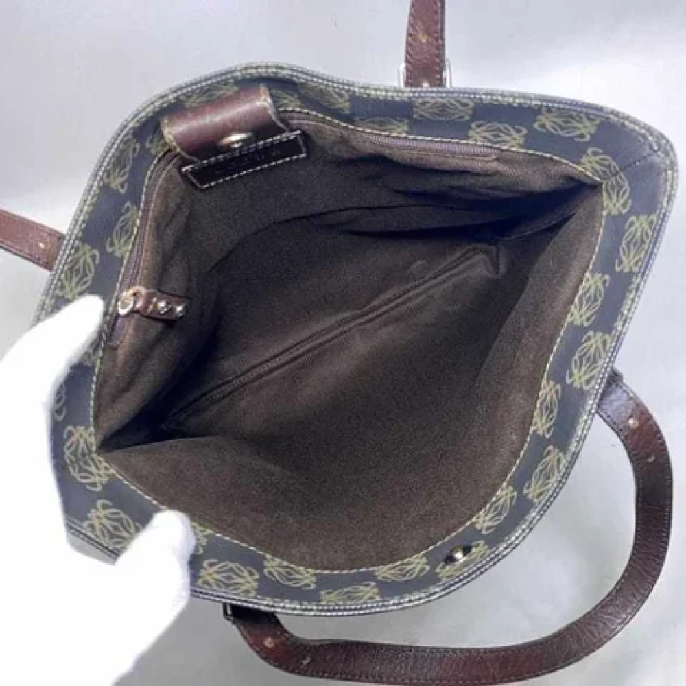 Loewe Pre-owned Fabric handbags Black Dames