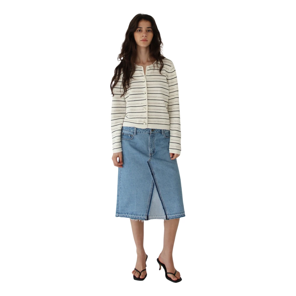 Designers Remix Taliana Streep Vest Beige Dames