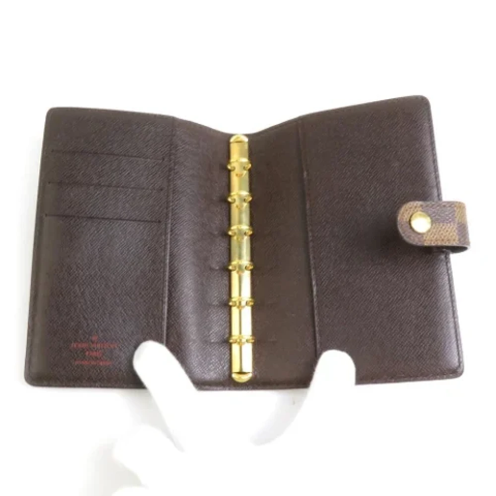 Louis Vuitton Vintage Pre-owned Canvas wallets Brown Dames