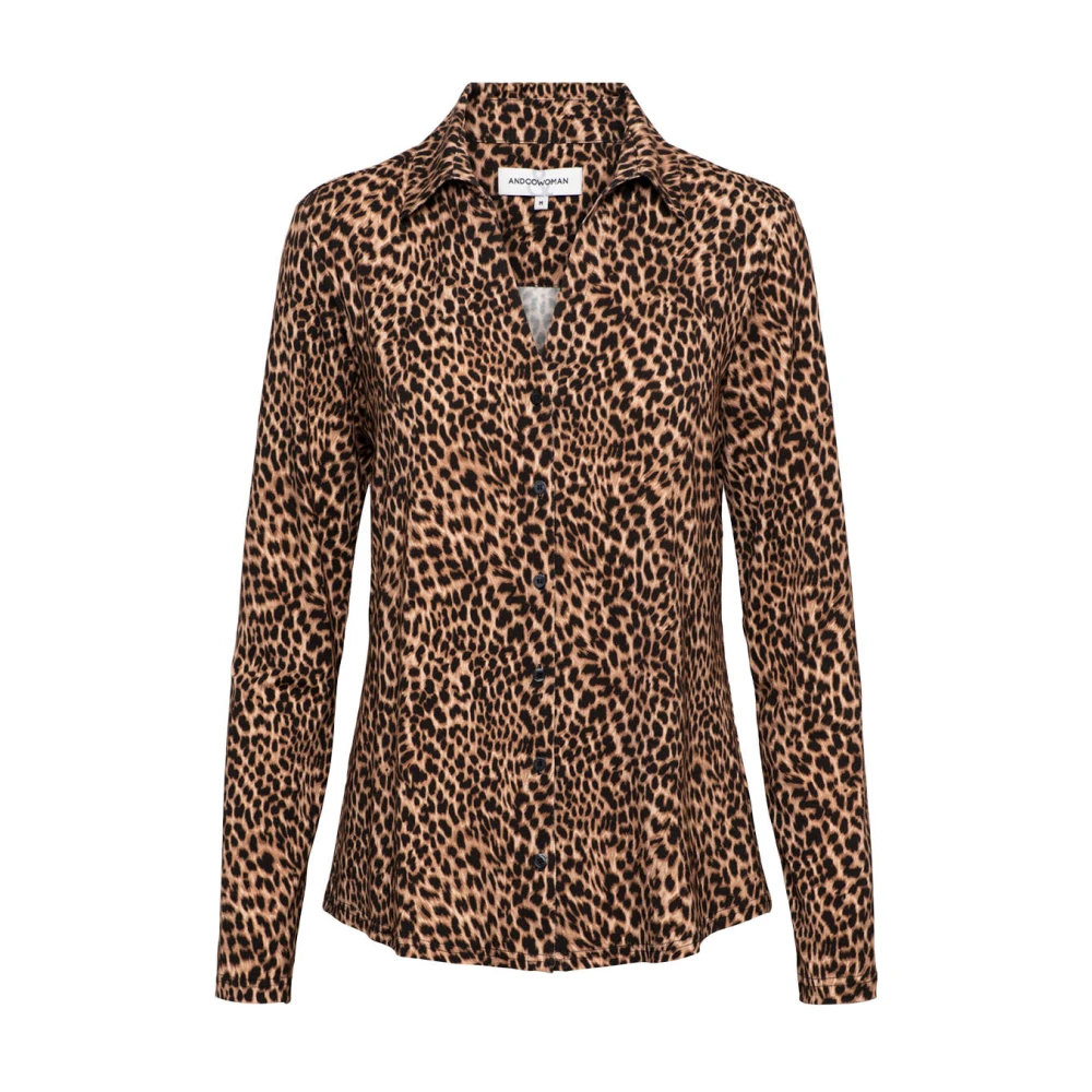 &Co Woman Overhemd met lange mouwen effen kleur Multicolor Dames