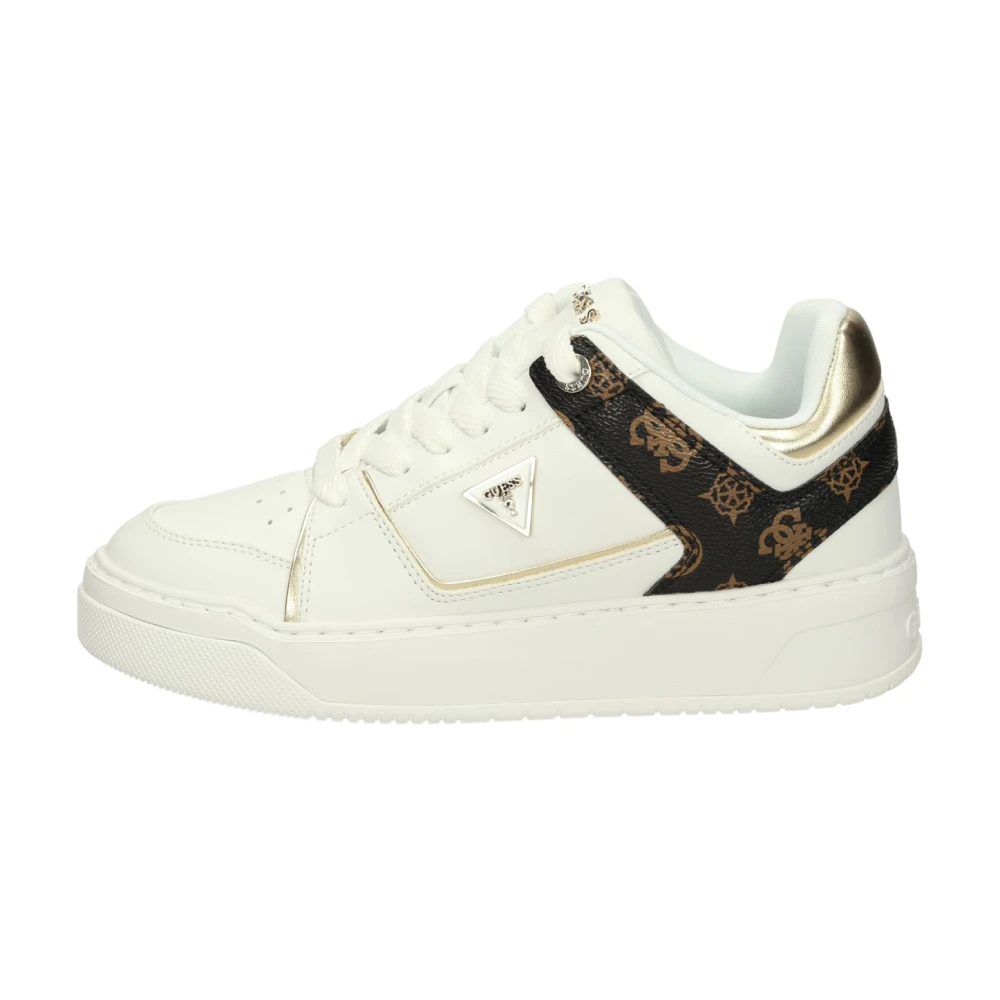 Guess Delove 4G Peony Logo Sneaker Dames Schoenen Wit