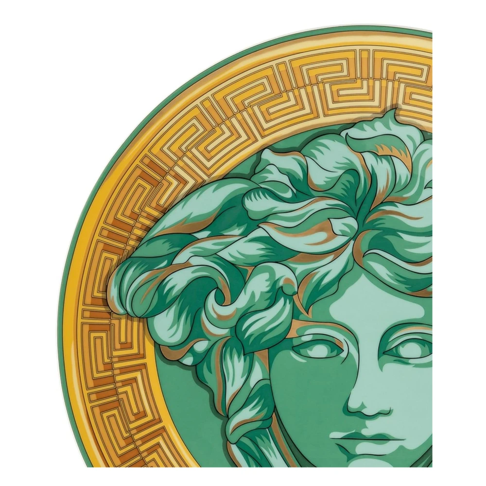 Versace Groene Plaatskaarthouder Green Unisex