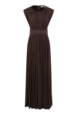 elegant-brown-dress-for-women