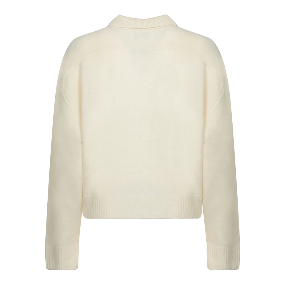 Loulou Studio Witte Trui voor Vrouwen Aw24 Beige Dames