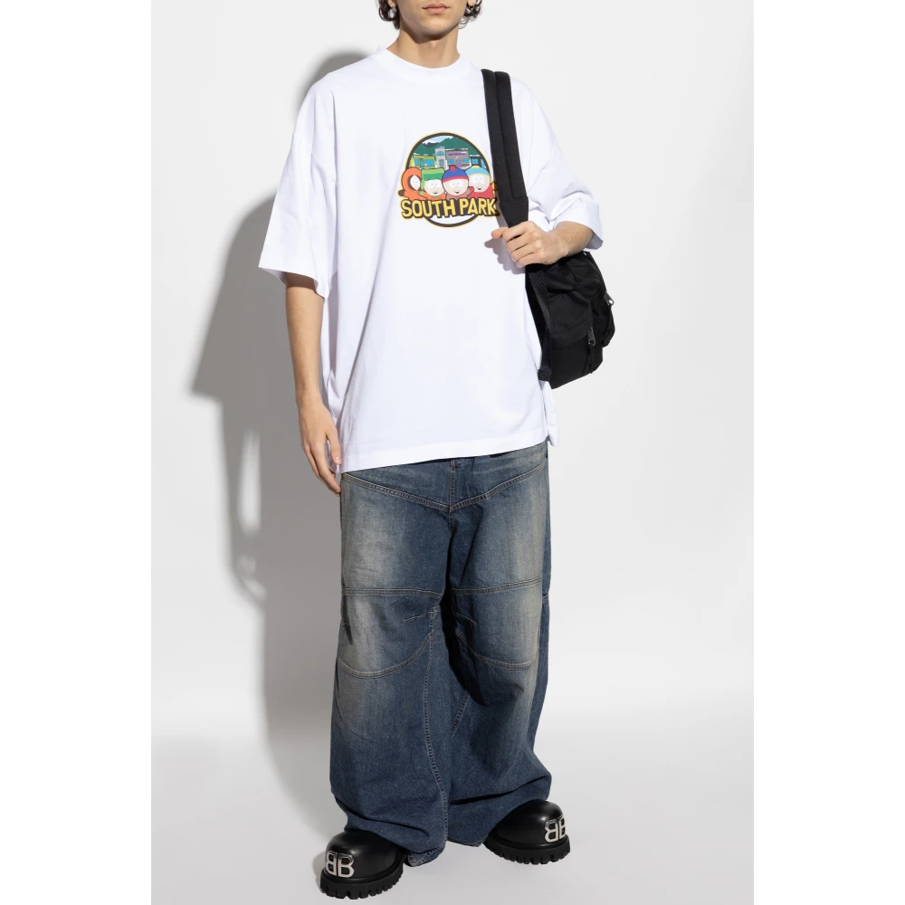 Vetements X South Park White Heren