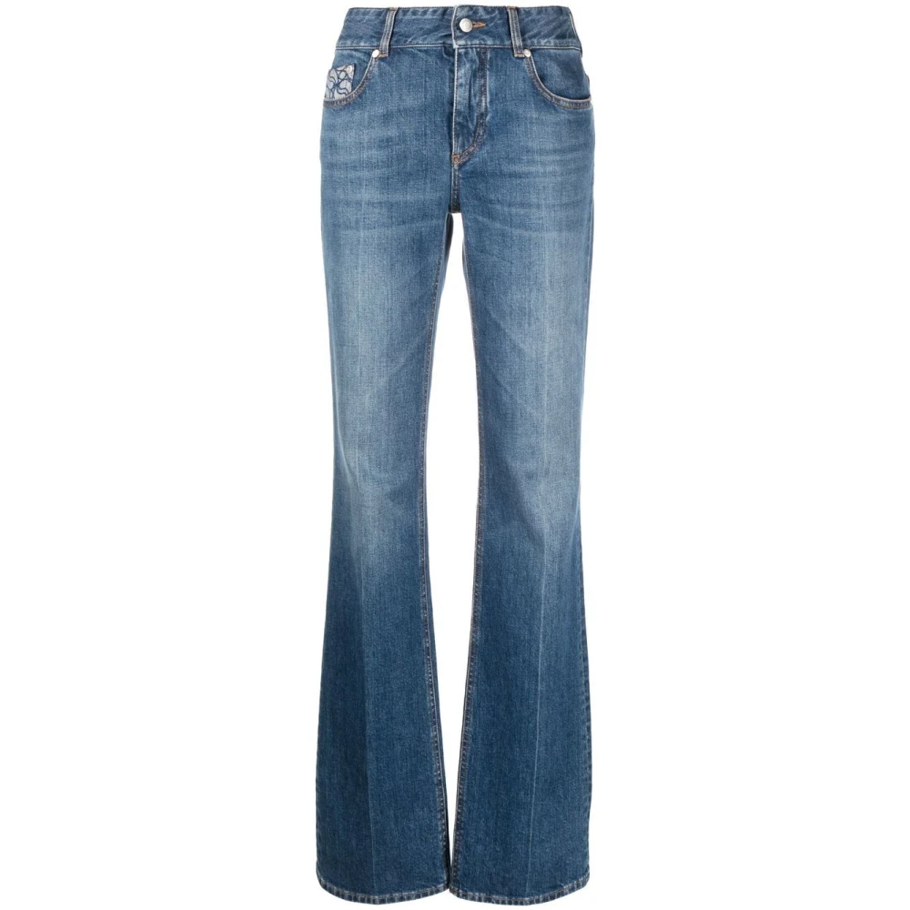 Stella Mccartney 4480 Straight Leg Jeans Blue Dames