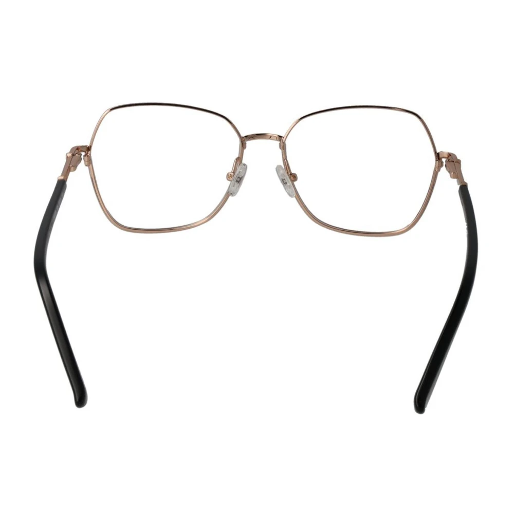 Guess Zwarte Metalen Vierkante Optische Frames Black Dames