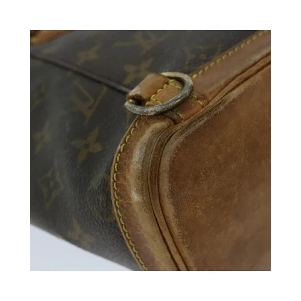 Louis Vuitton Vintage Pre-owned Canvas backpacks Brown Dames