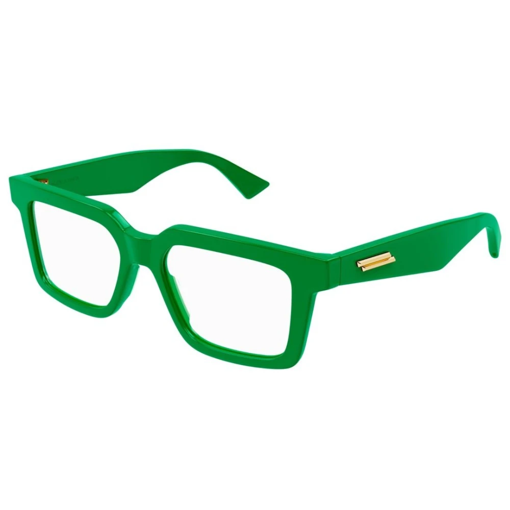 Bottega Veneta Stijlvolle Zwarte Zonnebril Bv1216O-003 Green Unisex