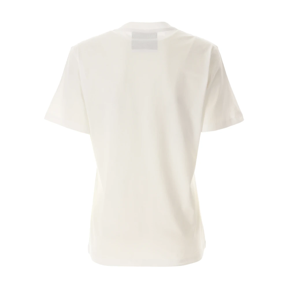 Moschino Biologisch Katoen Liefde Vertrouwen Tee White Dames