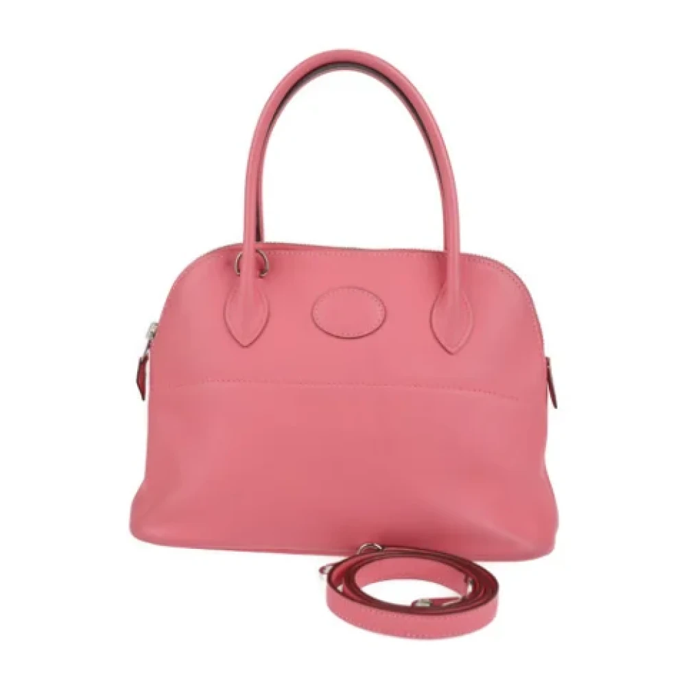 Hermès Vintage Pre-owned Fabric handbags Pink Dames