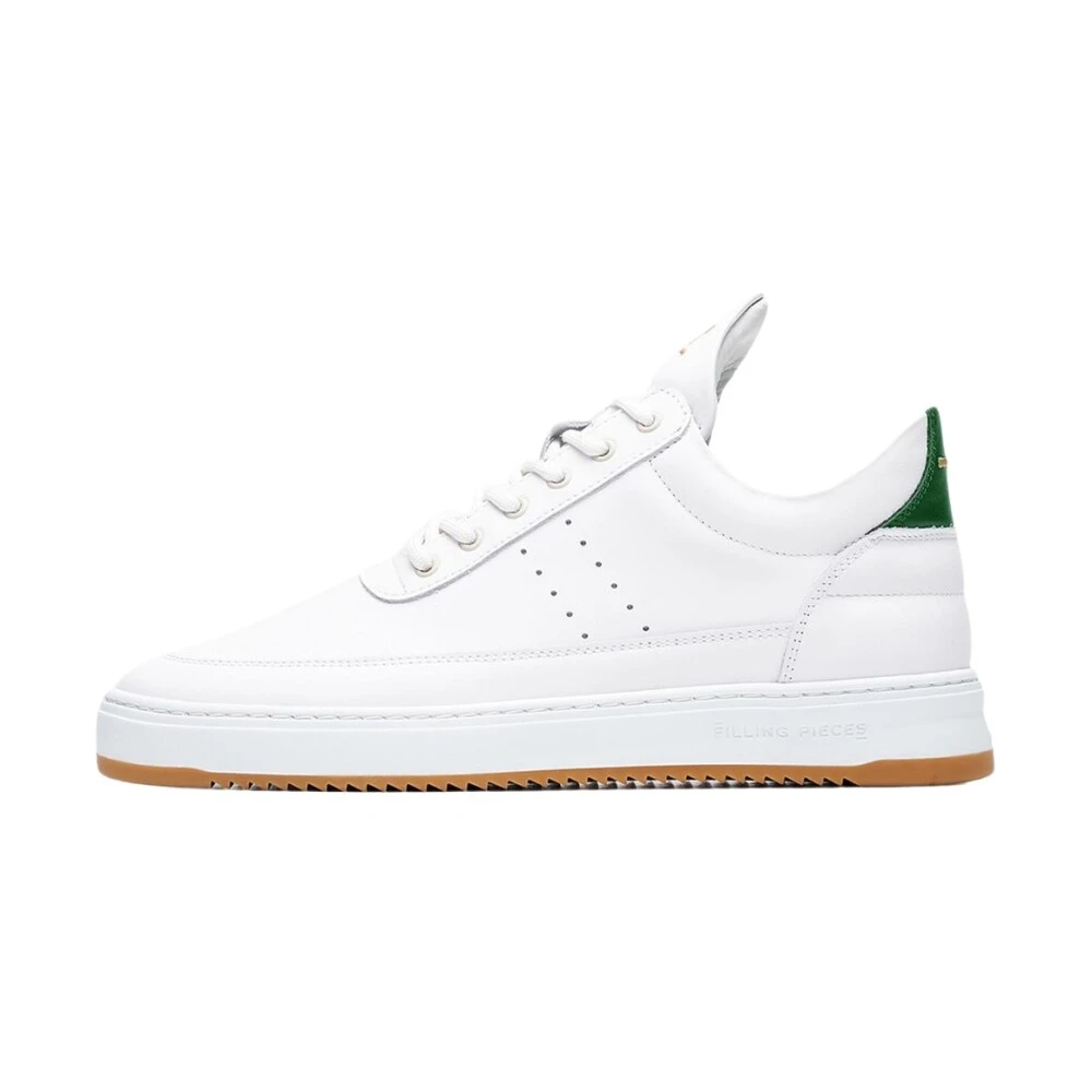 Filling Pieces Lage Sneakers Heren Schoenen Wit