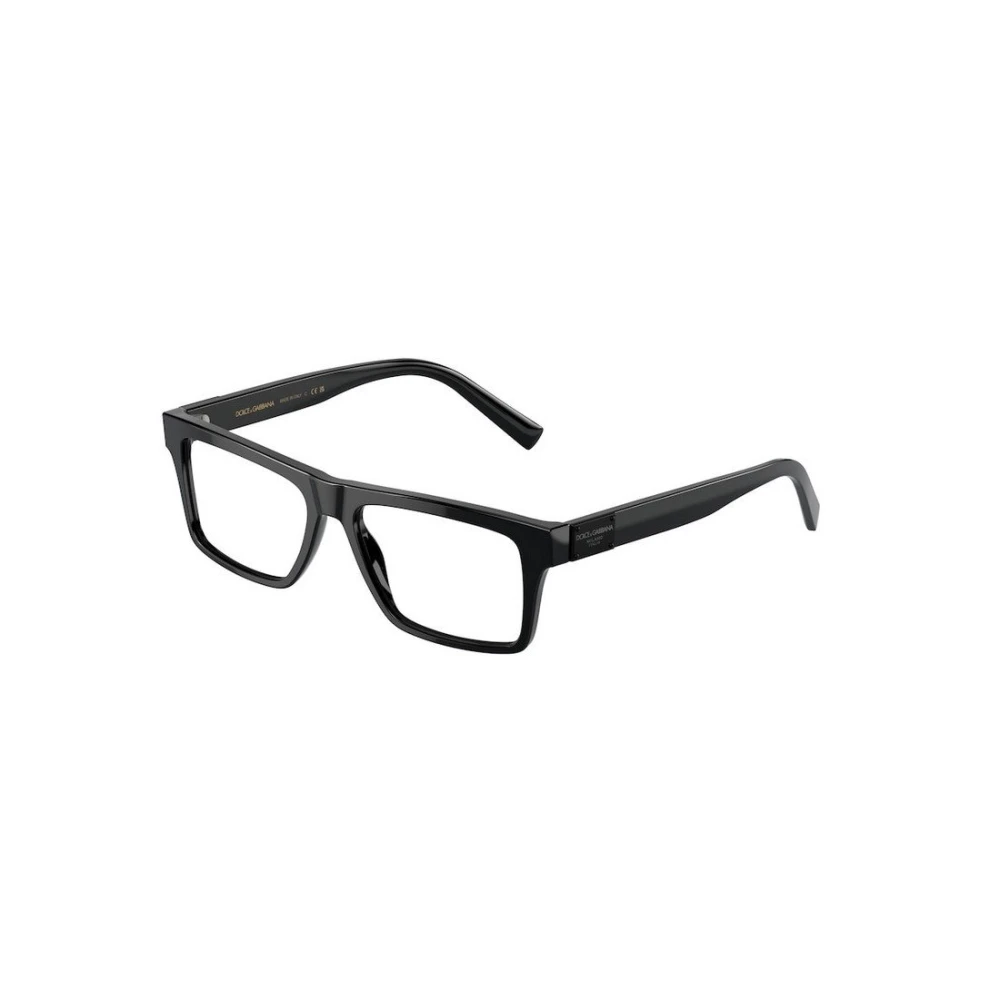 Dolce & Gabbana Men's Black Glasses, 52 Mm, Optical Frame