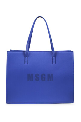 sac-casual-en-similicuir-bleu-avec-logo
