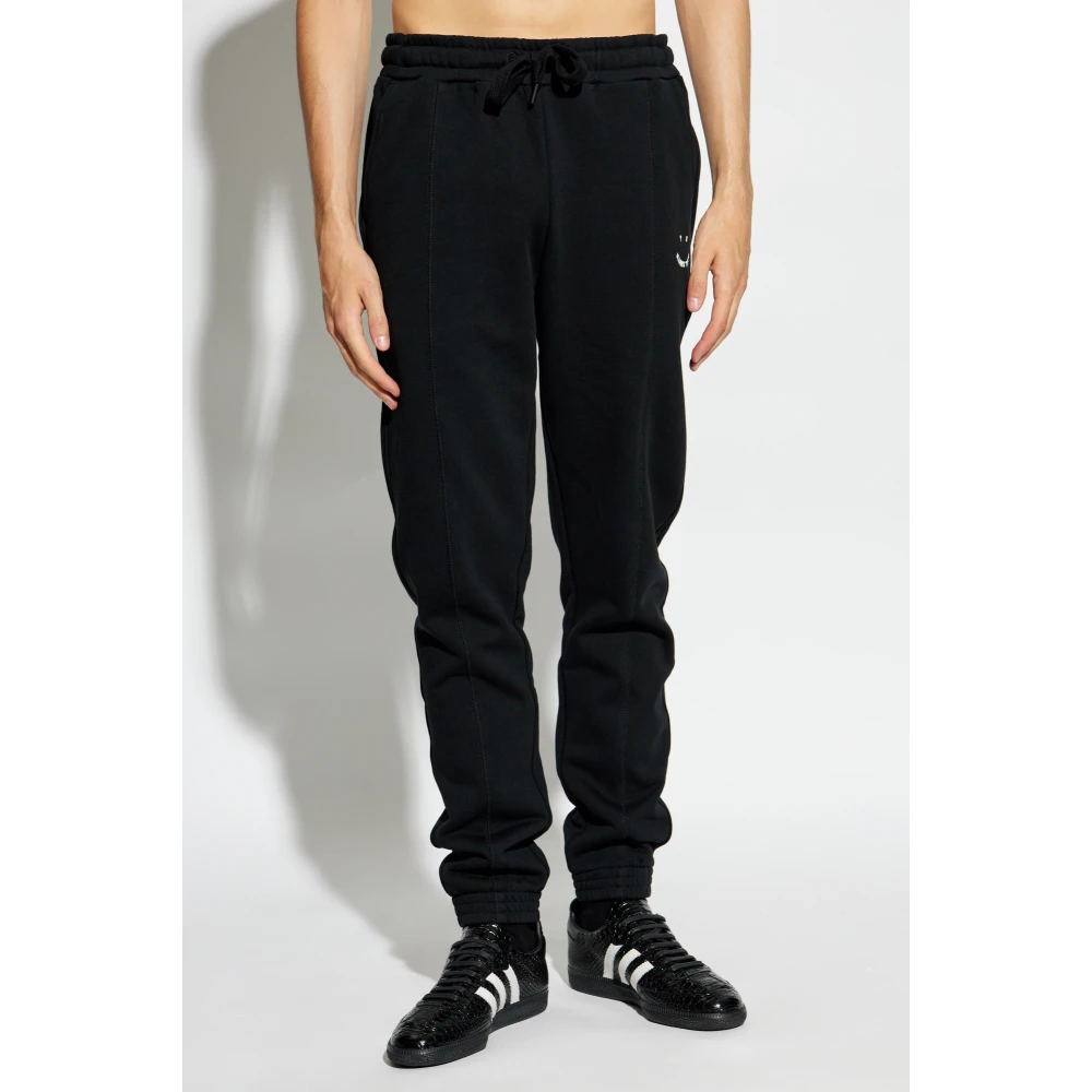 PS By Paul Smith Sweatpants met logo Black Heren