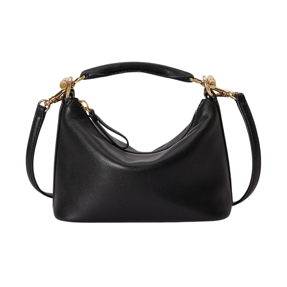Ralph Lauren Women's Black Handbags, One Size, Mini Shoulder Bag Small