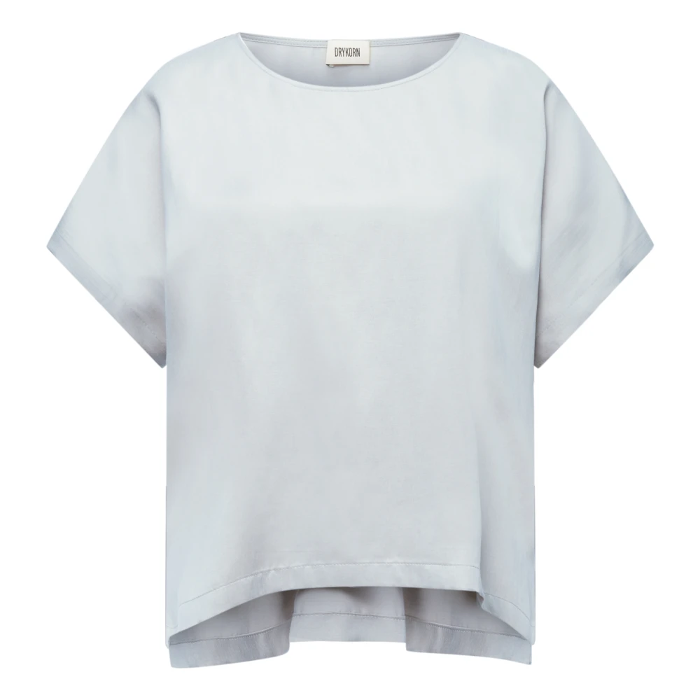 Drykorn - Tops > T-Shirts - Gray - Drykorn - Modalova
