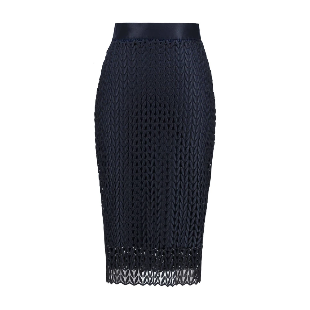 Joseph Ribkoff Elegante Rok 251755 Blue Dames