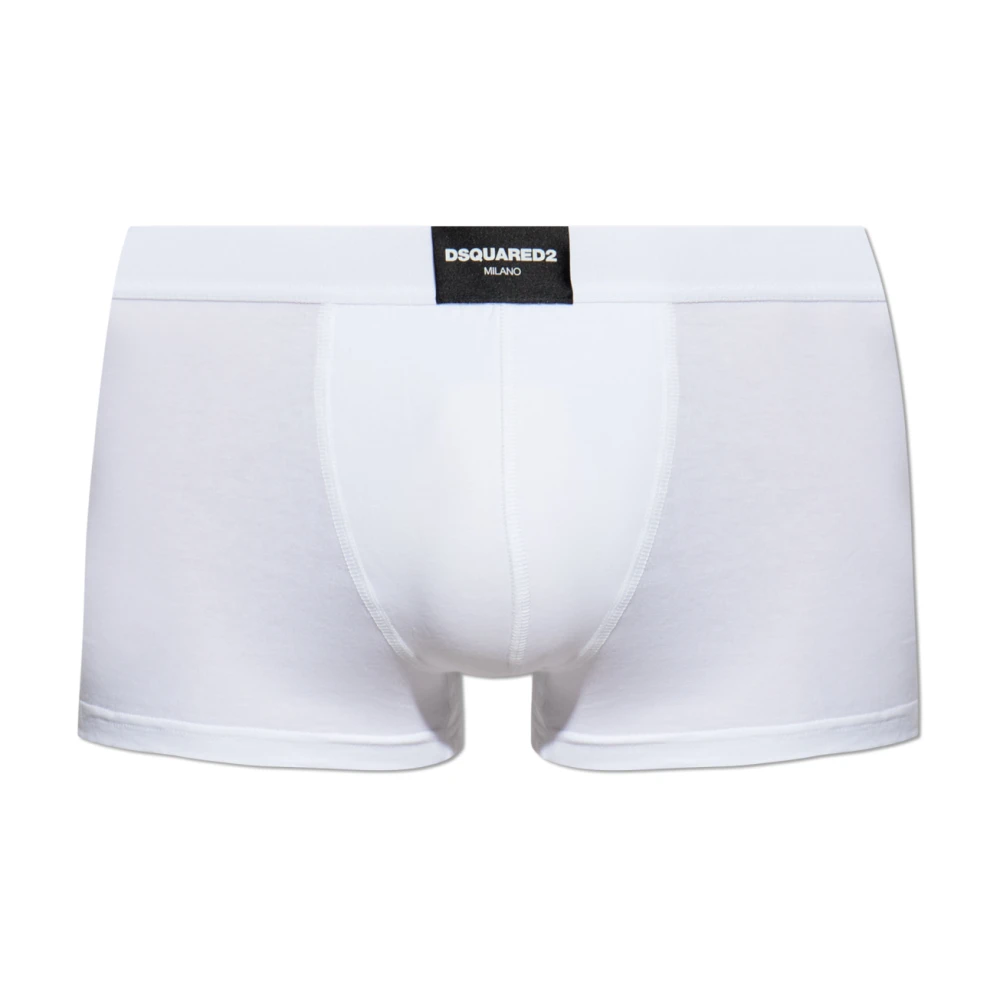Dsquared2 Katoenen boxershorts met logo White Heren