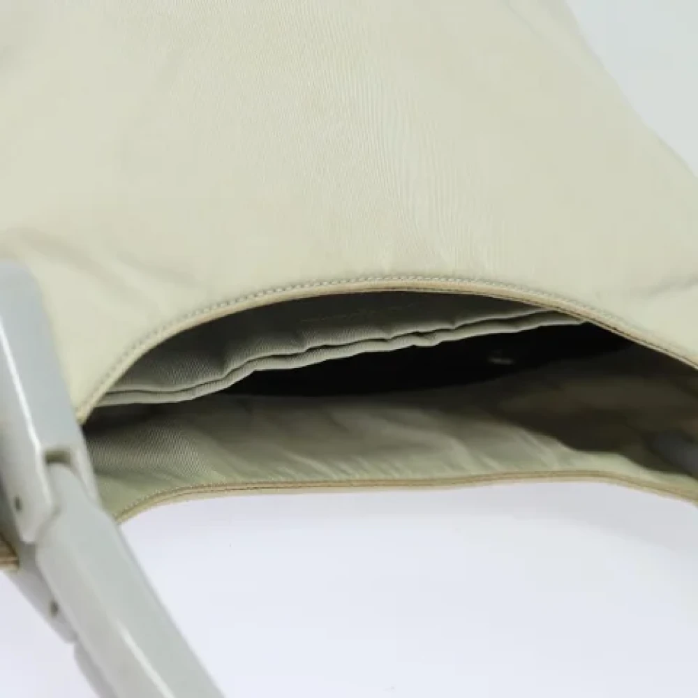 Prada Vintage Pre-owned Nylon prada-bags Gray Dames