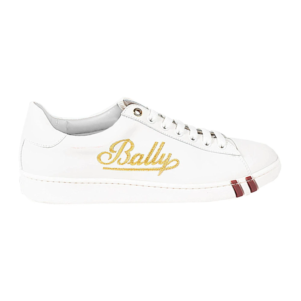 Bally Luxe Veterschoenen Dames Schoenen Wit