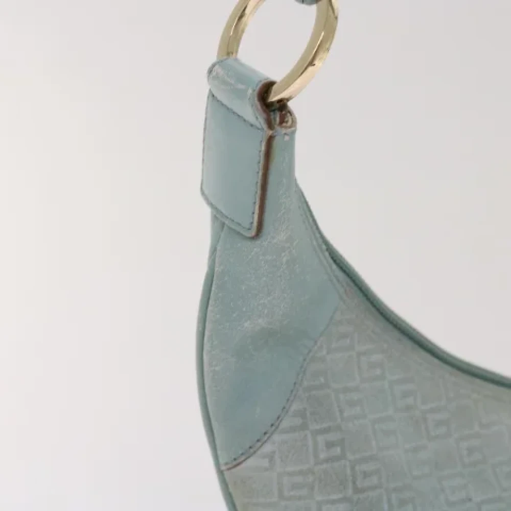 Gucci Vintage Pre-owned Canvas shoulder-bags Blue Dames