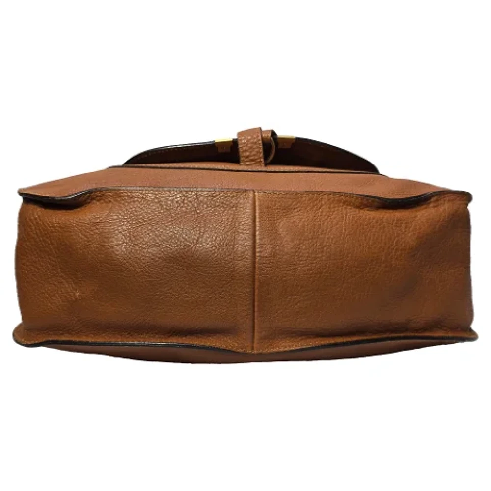Chloé Pre-owned Leather handbags Brown Dames