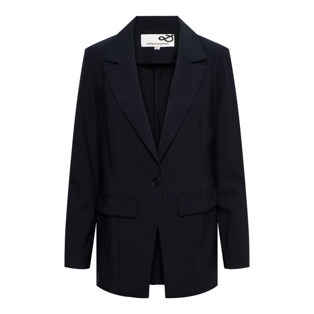 &Co Woman Blazer dames stijlvol en elegant Blue Dames