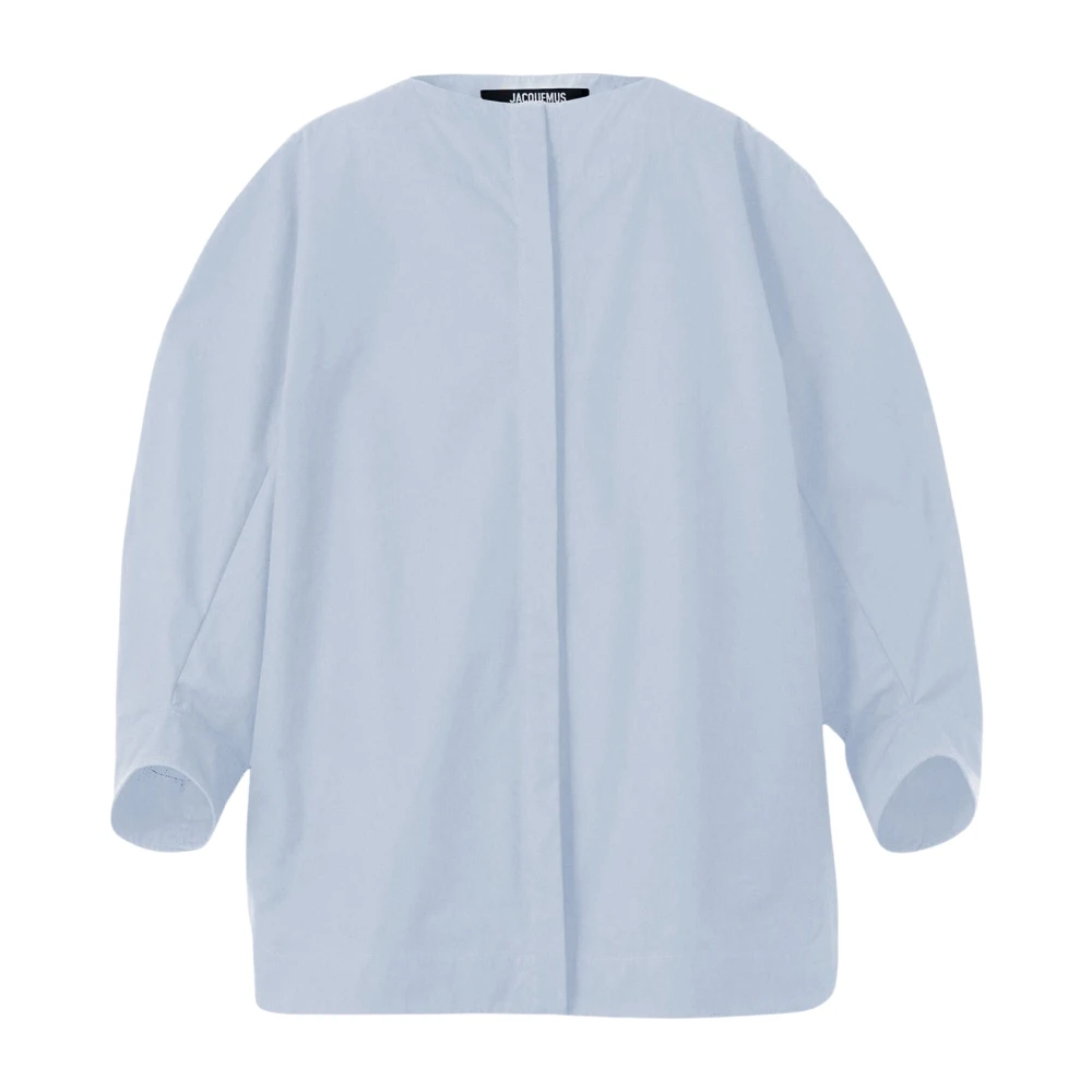 Jacquemus Blue Pittore Shirt - Female - Blouses - S - Blouses & Shirts