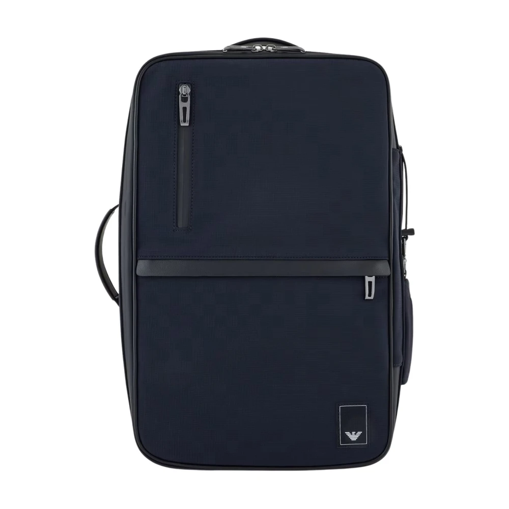 Emporio Armani Uomo Blu Borse, Taglia Unica, New,