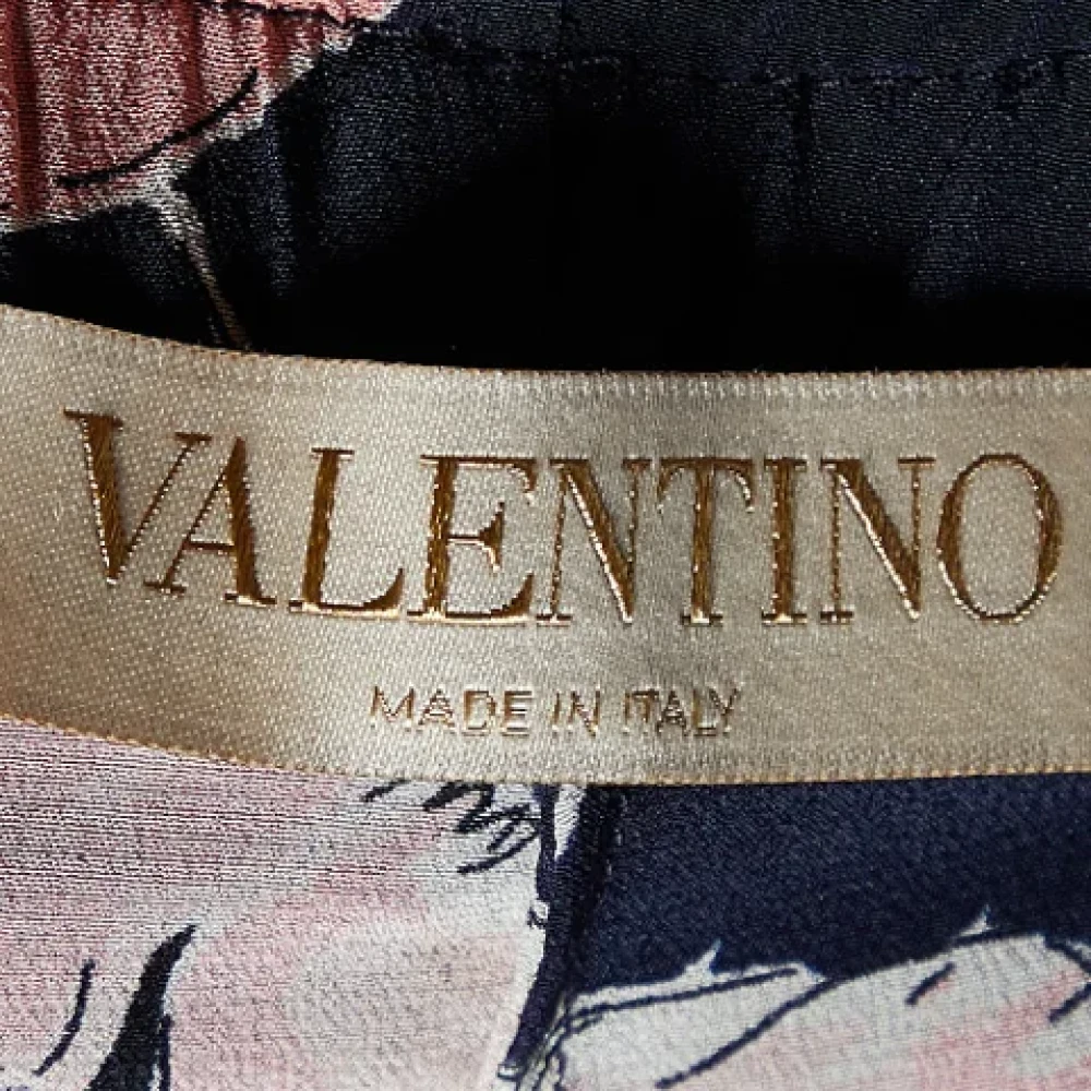 Valentino Vintage Pre-owned Silk bottoms Multicolor Dames