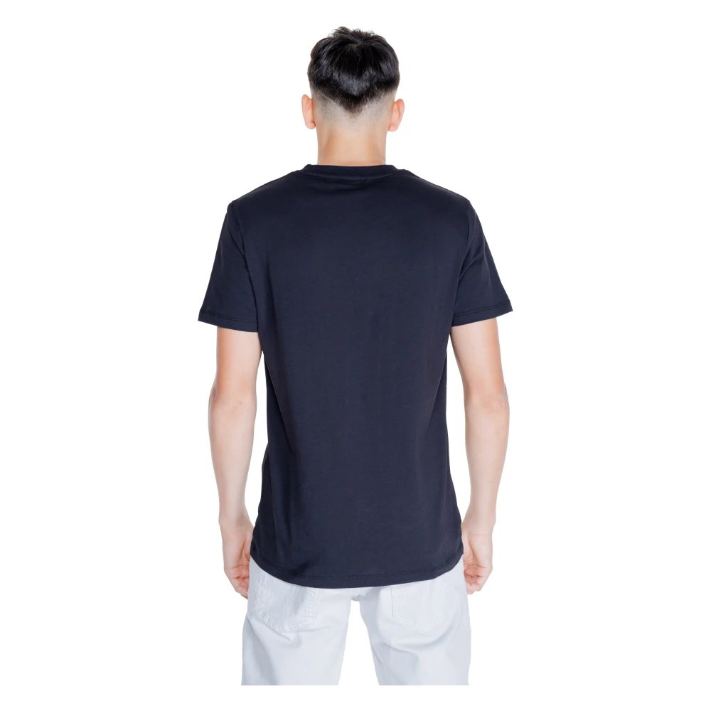 Peuterey Manderly T-Shirt Lente Zomer Collectie Katoen Blue Heren