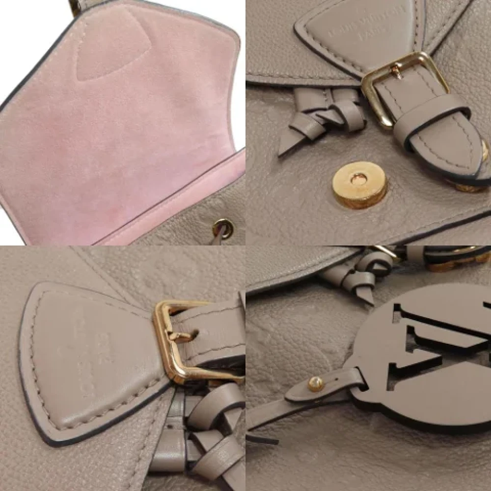 Louis Vuitton Vintage Pre-owned Fabric louis-vuitton-bags Gray Dames