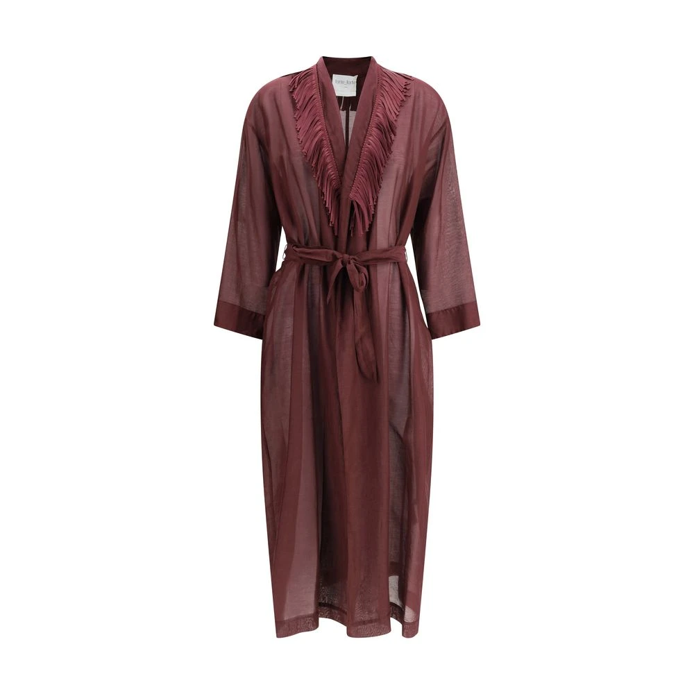 Coats > Belted Coats - - Forte Forte - Modalova