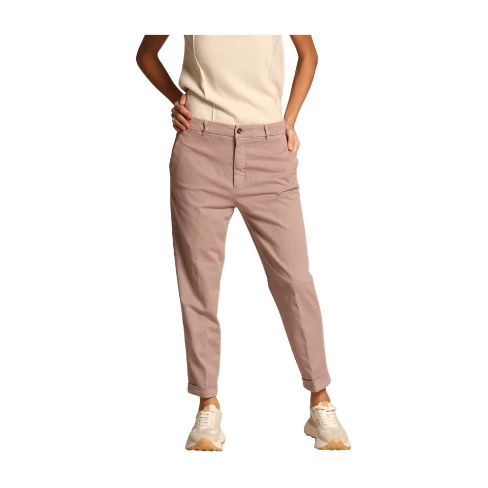 Mason's Gezellige Dames Chino Broek Winter 2024 Purple Dames