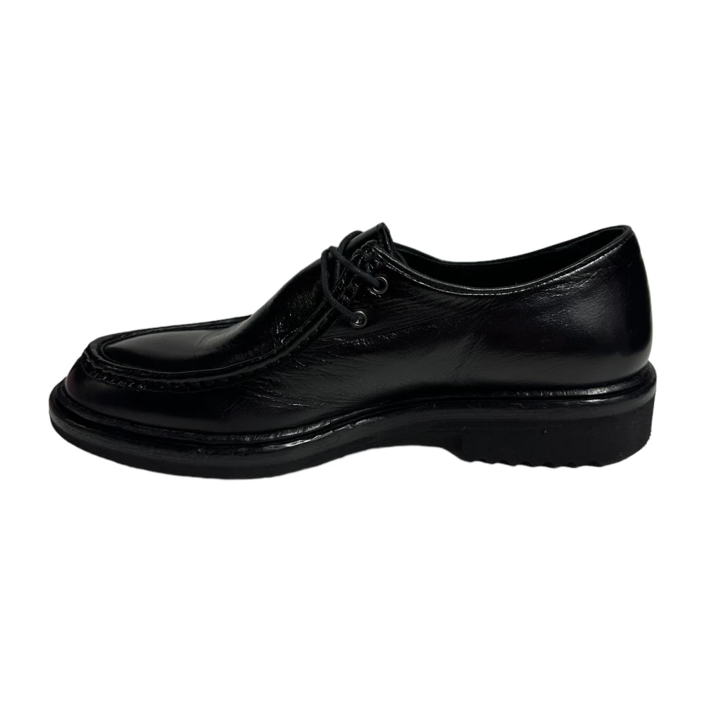 Marechiaro 1962 Lage Polyester Veterschoenen Ingenieursstijl Black Heren