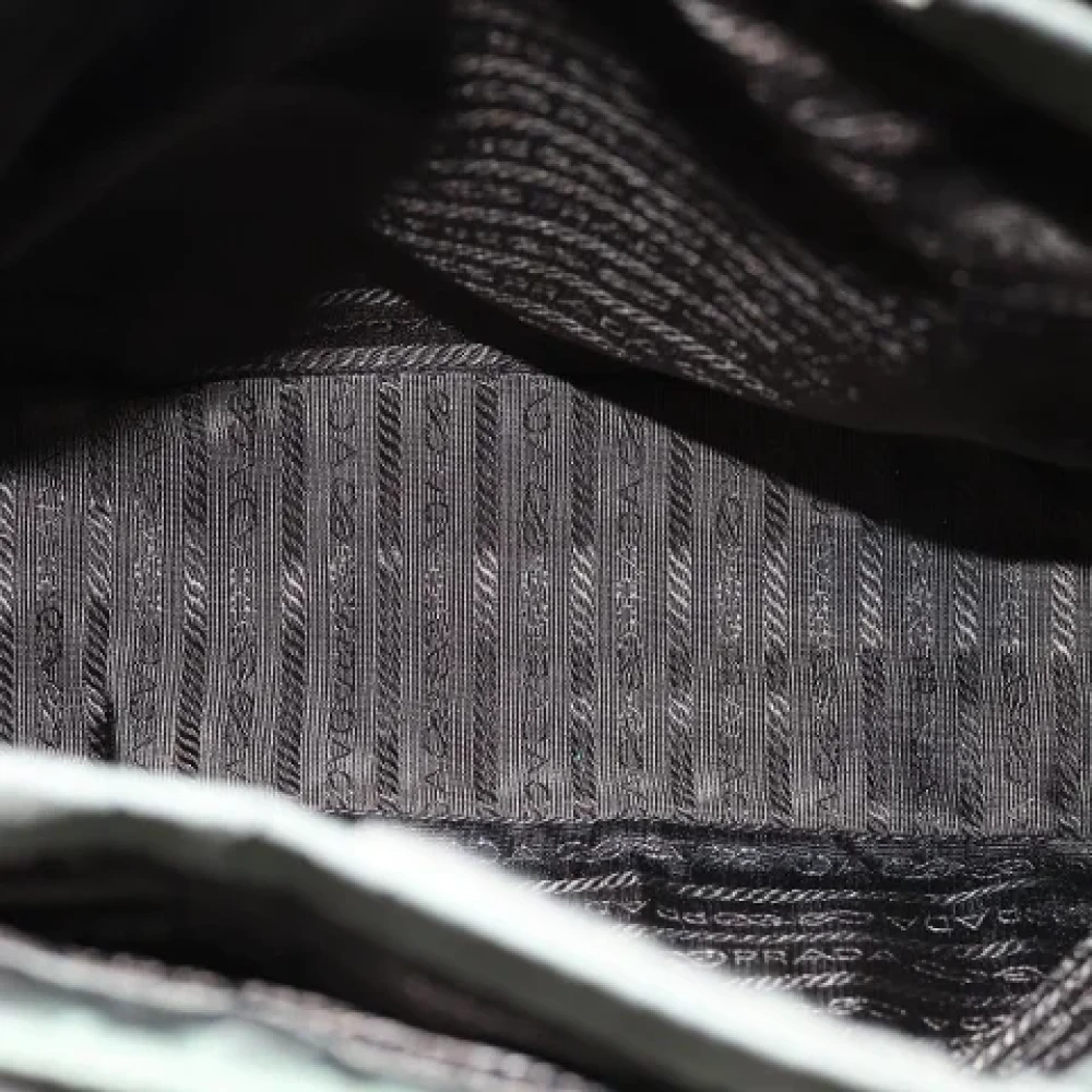 Prada Vintage Pre-owned Fabric totes Gray Dames