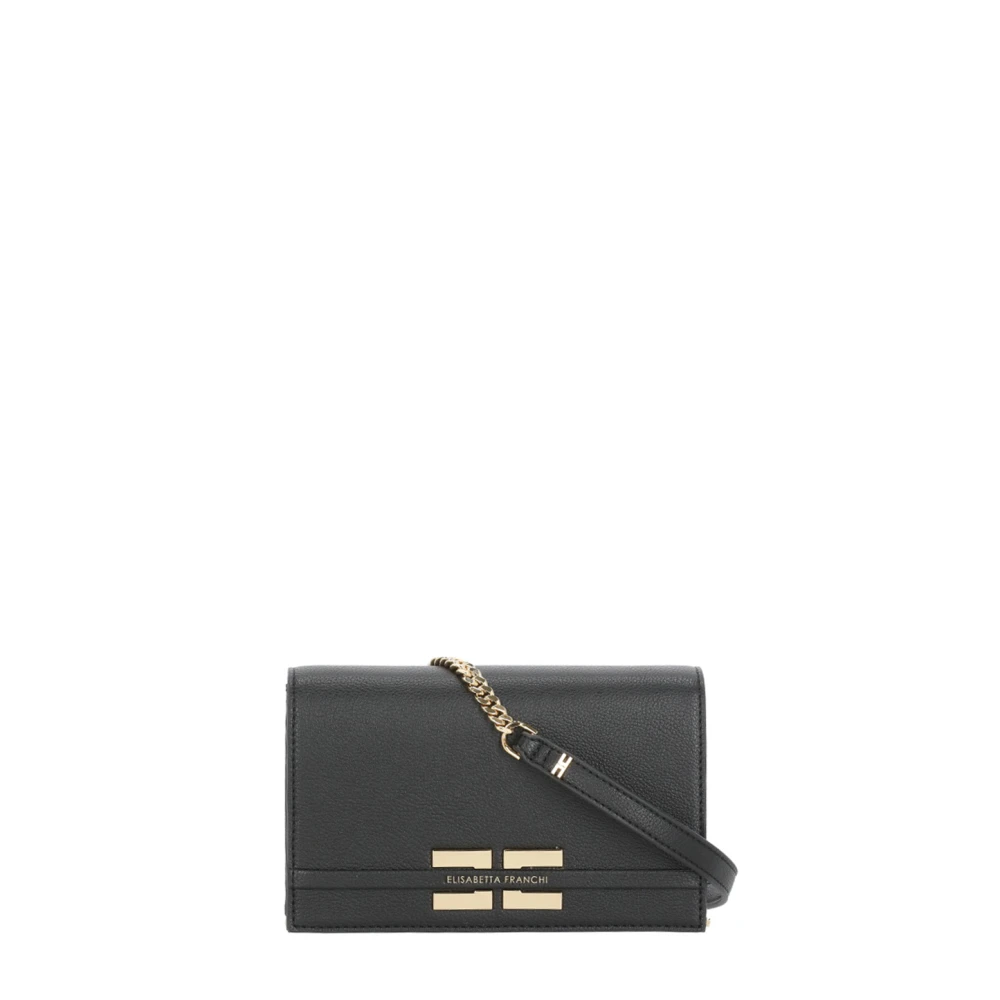 Elisabetta Franchi Women's Black Cross Body Bags, One Size, Shoulder Bag
