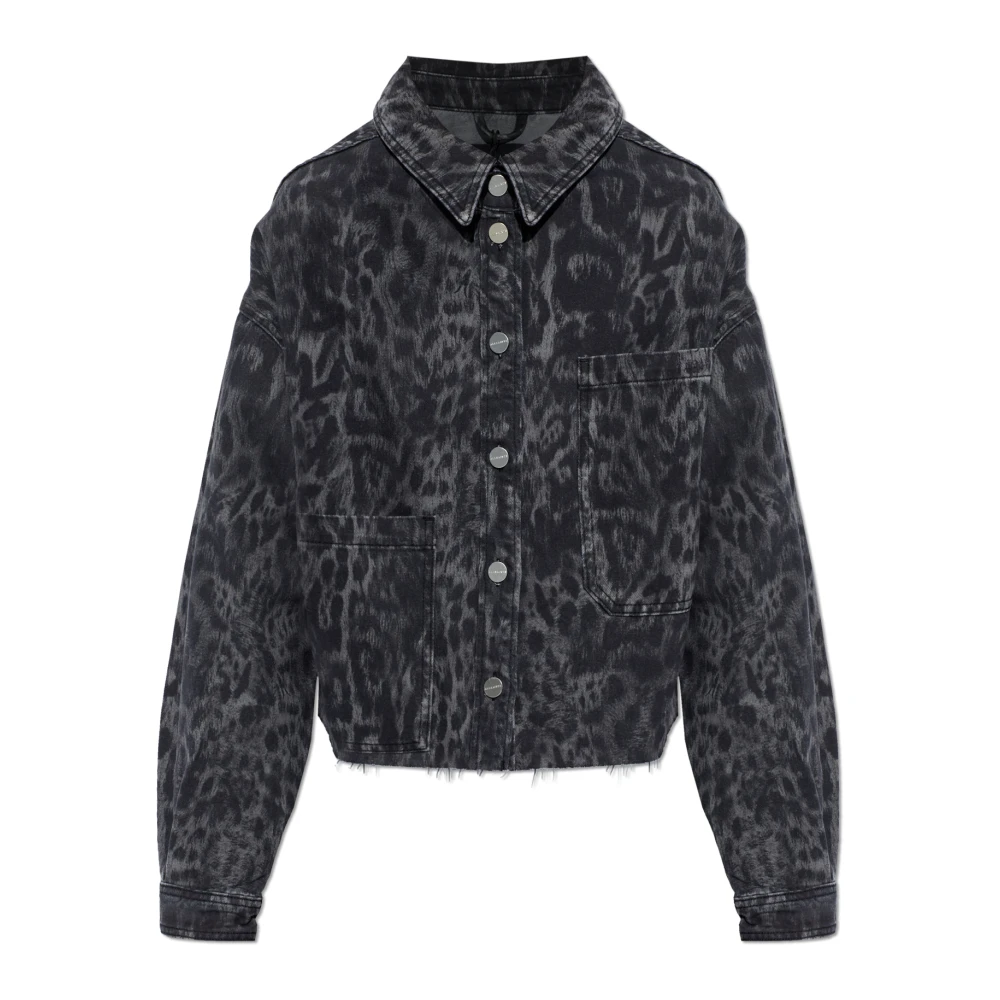 Allsaints Damen Schwarz Jacken, K, Lgröße: